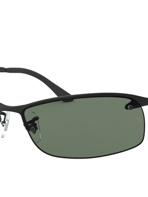 Ray-Ban Sunglasses Man Rb3183 - Black Frame Green Lenses 63-15