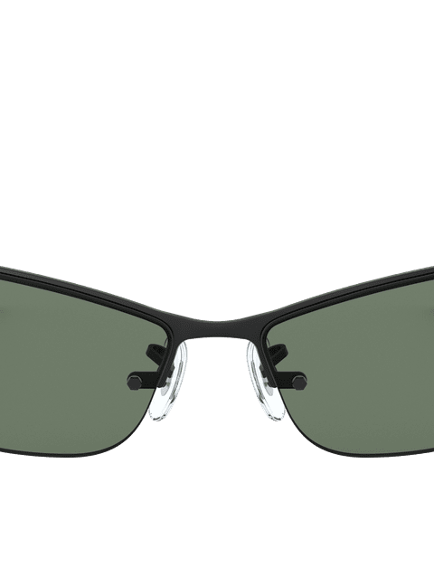 Ray-Ban Sunglasses Man Rb3183 - Black Frame Green Lenses 63-15