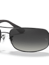 Ray-Ban Sunglasses Man Rb3445 - Black Frame Grey Lenses 61-17