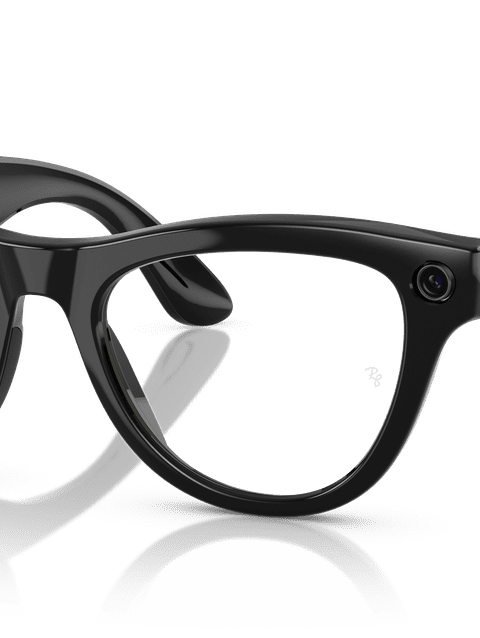 Ray-Ban Meta Skyler Smart Glasses Black Frame Violet Lenses