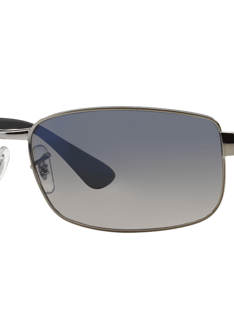 Ray-Ban Sunglasses Man Rb3478 - Gunmetal Frame Blue Lenses 60-17 Polarized