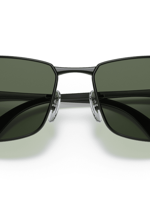 Ray-Ban Sunglasses Man Rb3498 - Black Frame Green Lenses 61-17