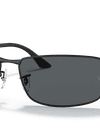 Ray-Ban Sunglasses Man Rb3498 - Black Frame Grey Lenses 61-17 Polarized