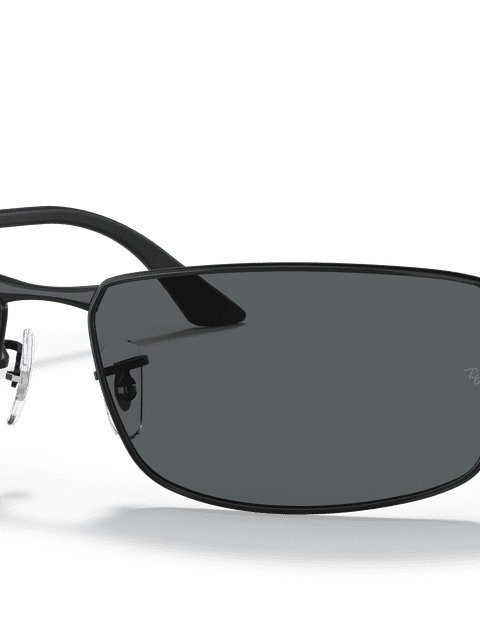 Ray-Ban Sunglasses Man Rb3498 - Black Frame Grey Lenses 61-17 Polarized