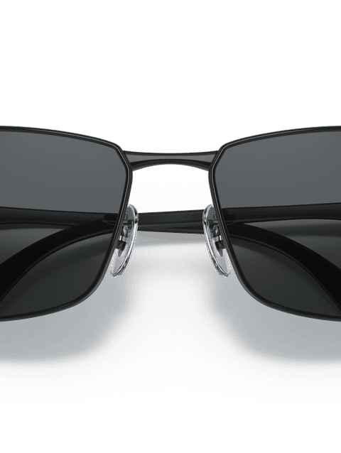 Ray-Ban Sunglasses Man Rb3498 - Black Frame Grey Lenses 61-17 Polarized