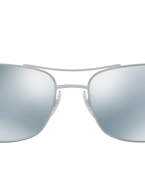 Ray-Ban Sunglasses Man Rb3515 - Gunmetal Frame Silver Lenses 61-17 Polarized