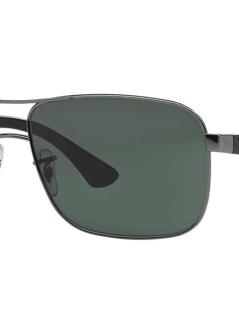 Ray-Ban Sunglasses Man Rb3516 - Black Frame Green Lenses 59-15