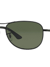 Ray-Ban Sunglasses Man Rb3519 - Black Frame Green Lenses 59-15 Polarized