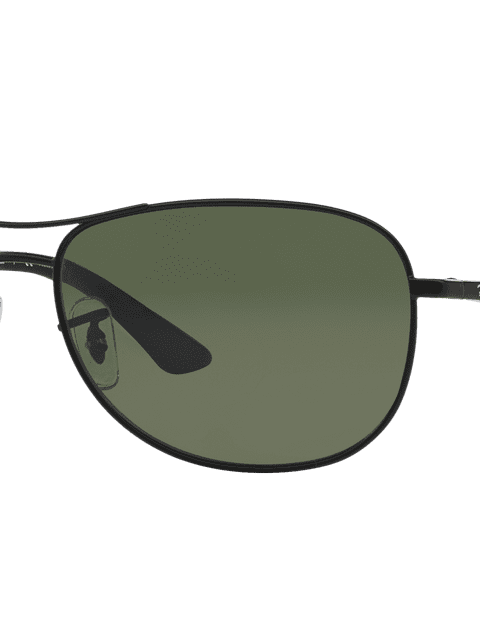 Ray-Ban Sunglasses Man Rb3519 - Black Frame Green Lenses 59-15 Polarized