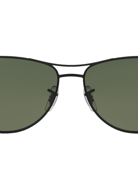 Ray-Ban Sunglasses Man Rb3519 - Black Frame Green Lenses 59-15 Polarized