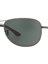 Ray-Ban Sunglasses Man Rb3519 - Gunmetal Frame Green Lenses 59-15