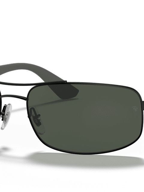 Ray-Ban Sunglasses Man Rb3527 - Black Frame Green Lenses 61-17