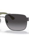 Ray-Ban Sunglasses Man Rb3530 - Gunmetal Frame Grey Lenses 58-17