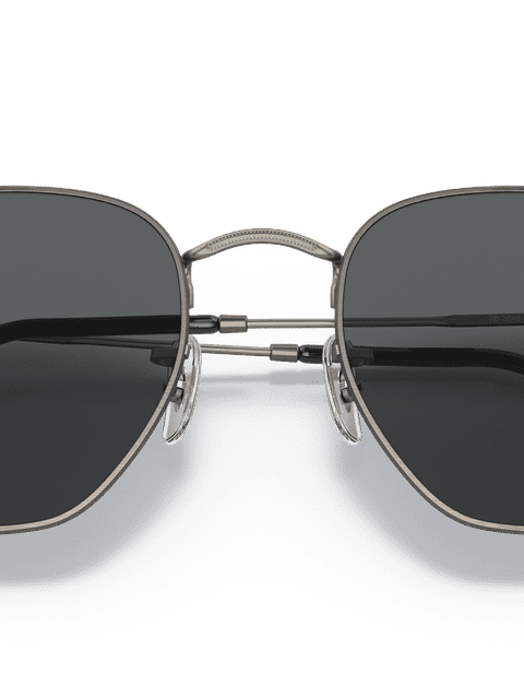 Ray-Ban Sunglasses Unisex Hexagonal Reloaded - Antique Gunmetal Frame Grey Lenses 51-21