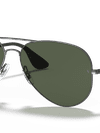 Ray-Ban Sunglasses Unisex Rb3558 - Black Frame Green Lenses 58-14