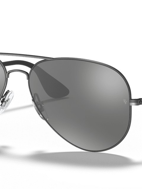 Ray-Ban Sunglasses Unisex Rb3558 - Black Frame Silver Lenses 58-14