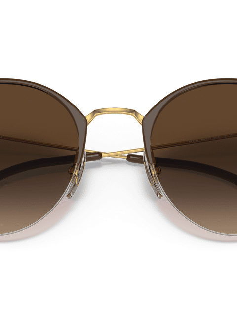 Ray-Ban Sunglasses Woman Rb3578 - Brown Frame Brown Lenses 50-22