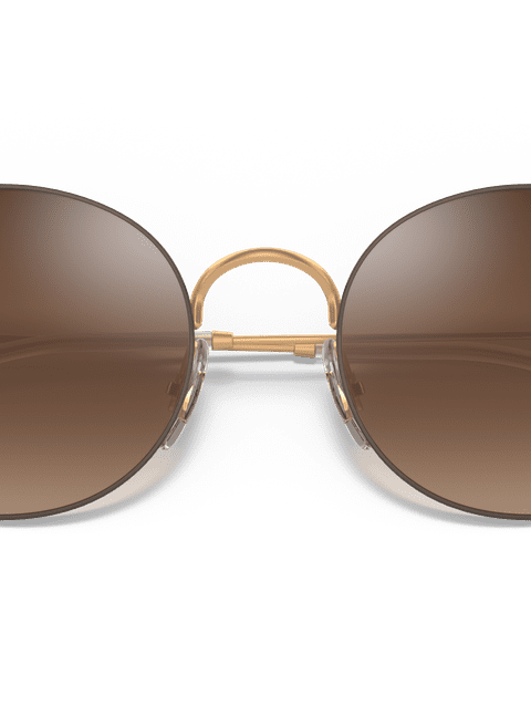 Ray-Ban Sunglasses Unisex Ray-Ban Beat - Gold Frame Brown Lenses 53-20