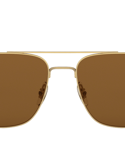 Ray-Ban Sunglasses Unisex Andrea - Gold Frame Brown Lenses 59-17 Polarized