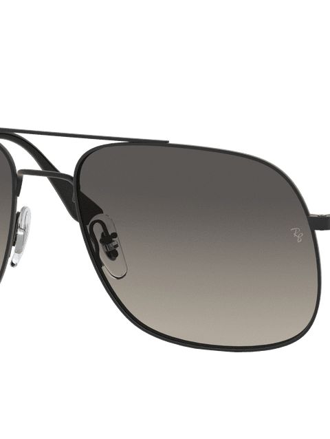 Ray-Ban Sunglasses Unisex Andrea - Black Frame Grey Lenses 59-17