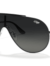 Ray-Ban Sunglasses Man Wings - Black Frame Grey Lenses 01-33