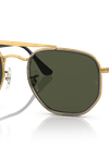 Ray-Ban Sunglasses Unisex Marshal II - Gold Frame Green Lenses 52-23