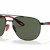 Ray-Ban Sunglasses Man Rb3659m Scuderia Ferrari Collection - Black Frame Green Lenses 57-17