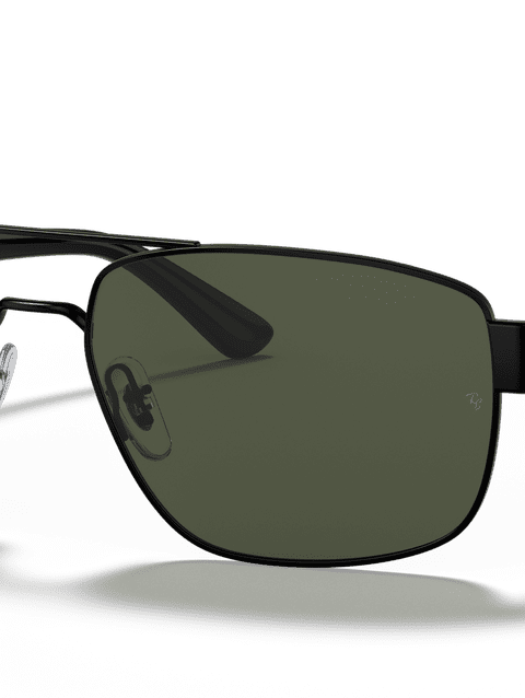 Ray-Ban Sunglasses Man Rb3663 - Black Frame Green Lenses 60-17