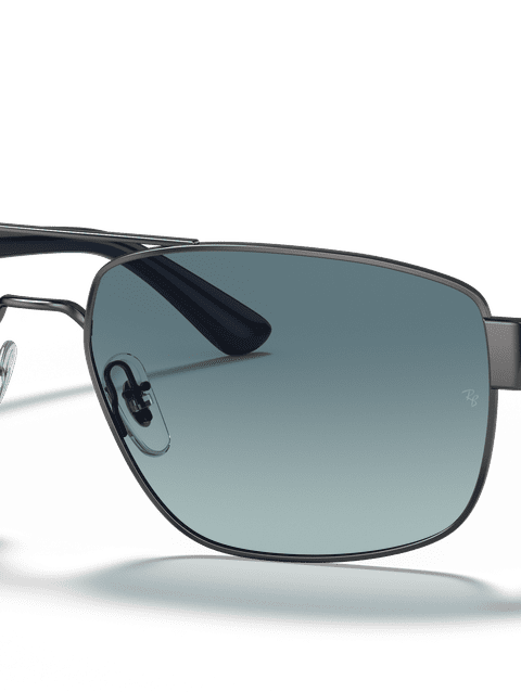 Ray-Ban Sunglasses Man Rb3663 - Gunmetal Frame Grey Lenses 60-17