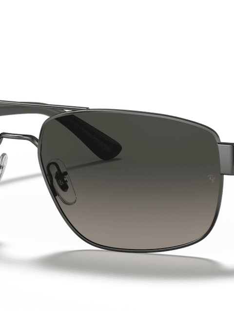 Ray-Ban Sunglasses Man Rb3663 - Gunmetal Frame Grey Lenses 60-17