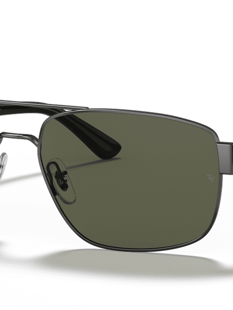 Ray-Ban Sunglasses Man Rb3663 - Gunmetal Frame Green Lenses 60-17 Polarized