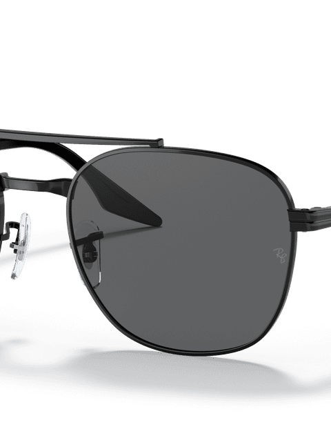 Ray-Ban Sunglasses Unisex Rb3688 - Black Frame Grey Lenses 55-19