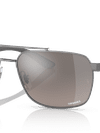 Ray-Ban Sunglasses Man Rb3701 - Grey Frame Grey Lenses 59-17 Polarized