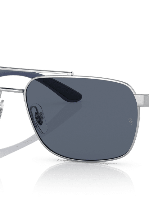 Ray-Ban Sunglasses Man Rb3701 - Blue Frame Grey Lenses 59-17