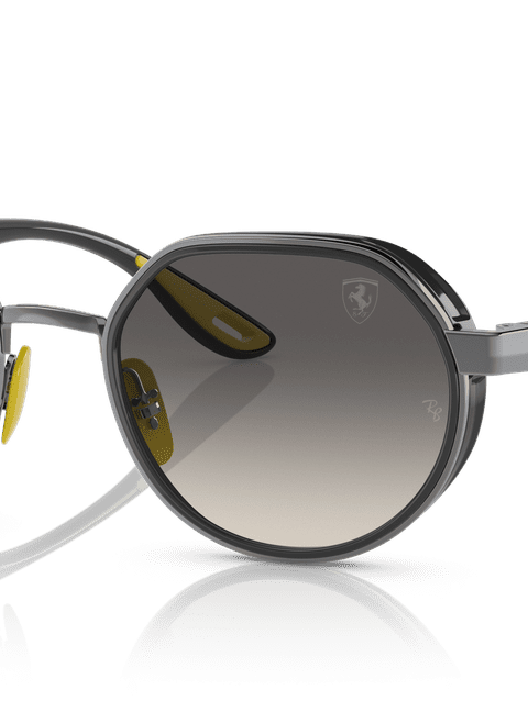 Ray-Ban Sunglasses Unisex Rb3703m Scuderia Ferrari Collection - Grey Frame Grey Lenses 51-21