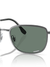 Ray-Ban Sunglasses Man Rb3705 Chromance - Gunmetal Frame Grey Lenses 60-19 Polarized