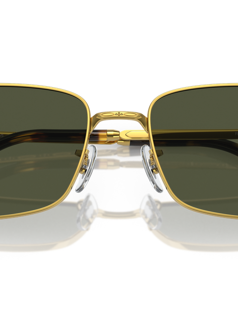 Ray-Ban Sunglasses Unisex Rb3717 - Gold Frame Green Lenses 57-18