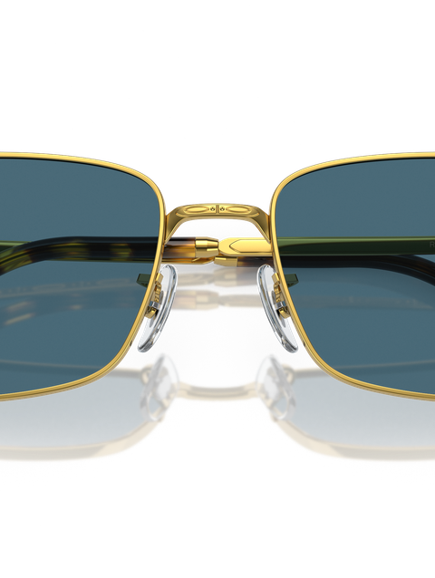 Ray-Ban Sunglasses Unisex Rb3717 - Gold Frame Blue Lenses 57-18 Polarized