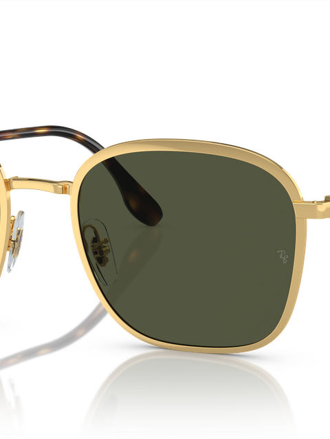 Ray-Ban Sunglasses Unisex Rb3720 - Arista Gold Frame Green Lenses 55-20