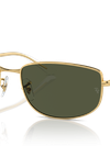 Ray-Ban Sunglasses Unisex Rb3732 - Arista Gold Frame Green Lenses 56-18