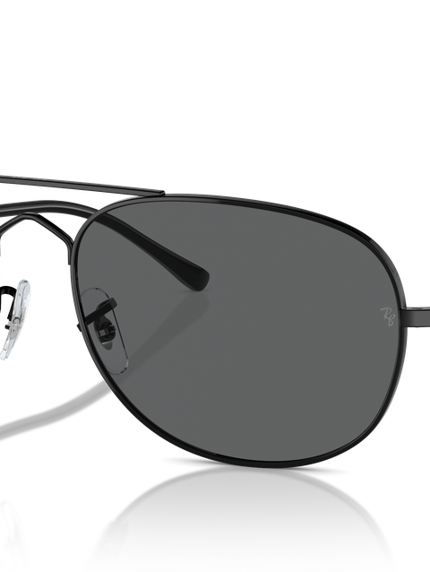 Ray-Ban Sunglasses Unisex Bain Bridge - Black Frame Grey Lenses 57-17