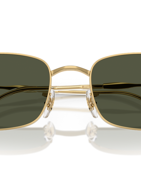 Ray-Ban Sunglasses Unisex Rb3746 - Arista Gold Frame Green Lenses 56-20