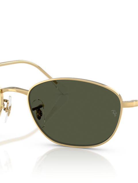 Ray-Ban Sunglasses Woman Rb3749 - Arista Gold Frame Green Lenses 55-18