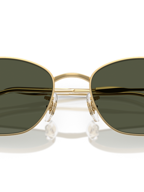 Ray-Ban Sunglasses Woman Rb3749 - Arista Gold Frame Green Lenses 55-18