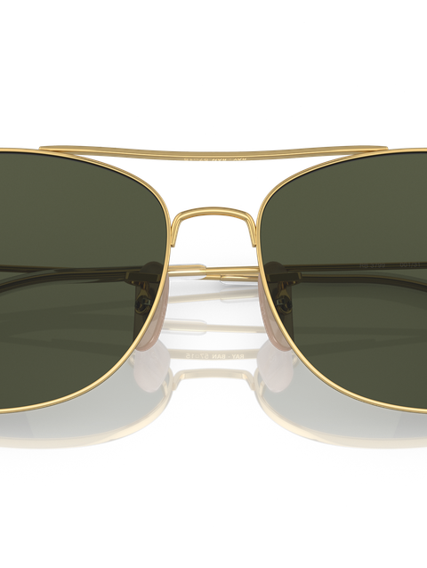 Ray-Ban Sunglasses Unisex Rb3799 - Arista Gold Frame Green Lenses 57-15