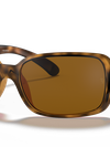 Ray-Ban Sunglasses Woman Rb4068 - Havana Frame Brown Lenses 60-17 Polarized