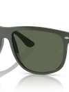 Ray-Ban Sunglasses Man Boyfriend - Green Frame Green Lenses 60-15