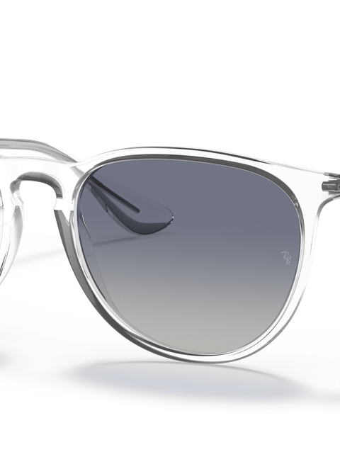 Ray-Ban Sunglasses Woman Erika Classic Exclusive - Silver Frame Blue Lenses 54-18