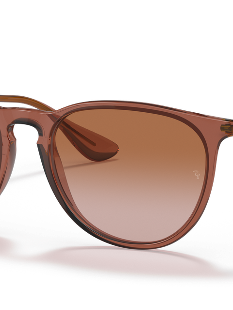 Ray-Ban Sunglasses Woman Erika Classic - Brown Frame Brown Lenses 54-18