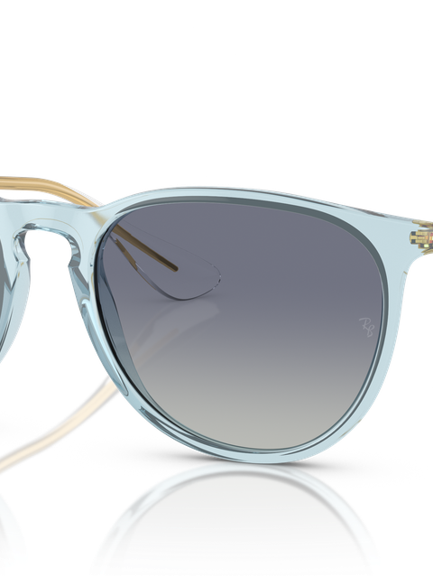 Ray-Ban Sunglasses Woman Erika Classic - Gold Frame Grey Lenses 54-18